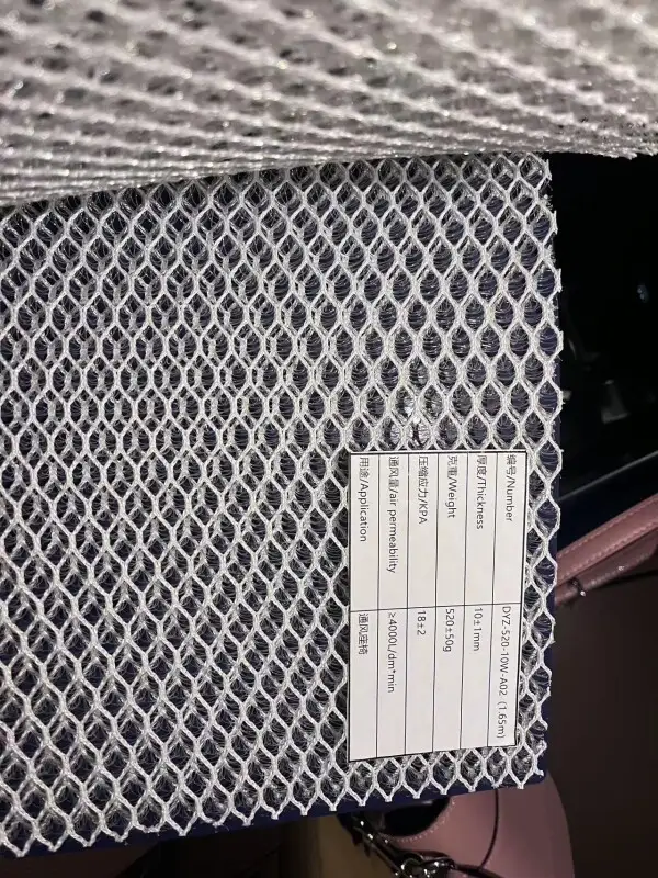 Soft and Supportive 3D Mesh Textile for Premium Bedding Applications