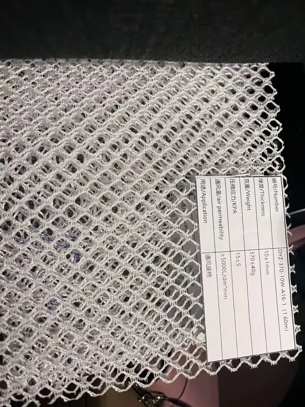 Soft and Supportive 3D Mesh Textile for Premium Bedding Applications